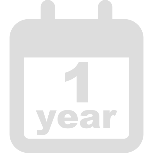 最長1年間の耐久性